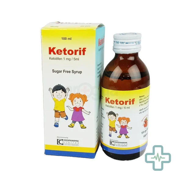 Ketorif 1 mg/5 ml Syrup — Ketotifen