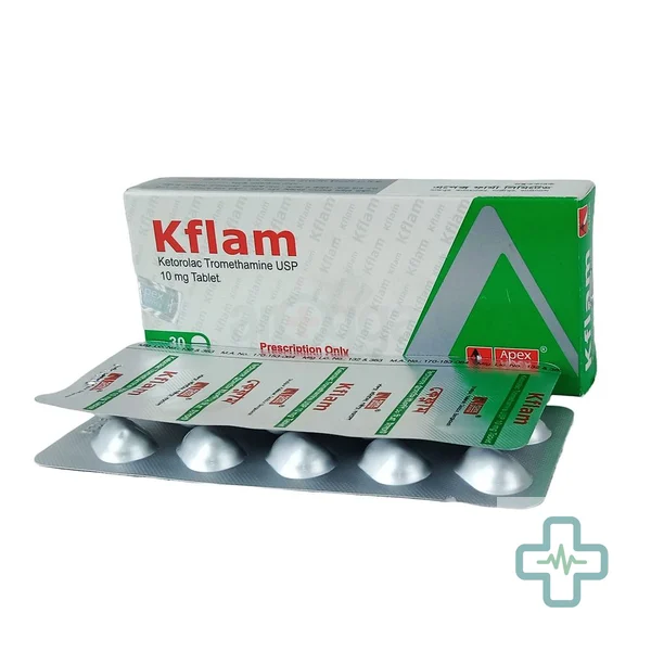 Kflam 10 mg Tablet — Ketorolac Tromethamine