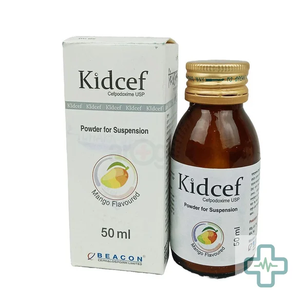 Kidcef 40 mg/5 ml Powder For Suspension — Cefpodoxime (Cefpodoxime Proxetil)