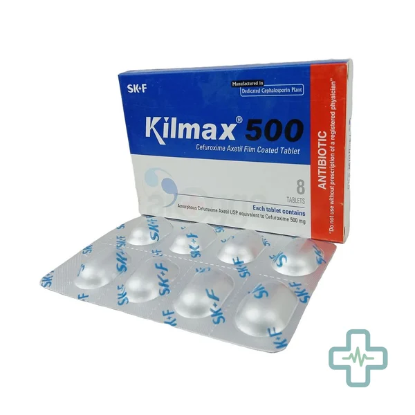 Kilmax 500 mg Tablet — Cefuroxime