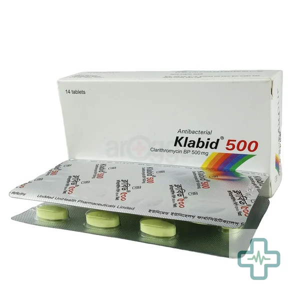 Klabid 500 mg Tablet — Clarithromycin