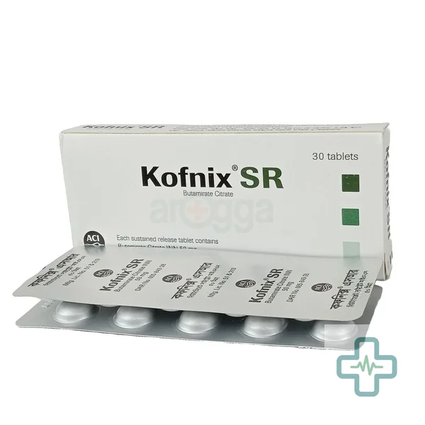 Kofnix SR 50 mg Tablet — Butamirate Citrate