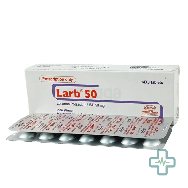 Larb 50 mg Tablet — Losartan Potassium
