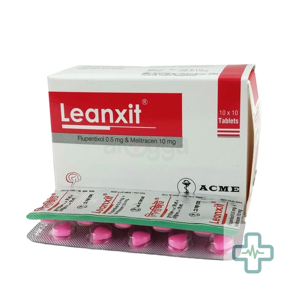 Leanxit 500 mcg + 10 mg Tablet — Flupentixol + Melitracen