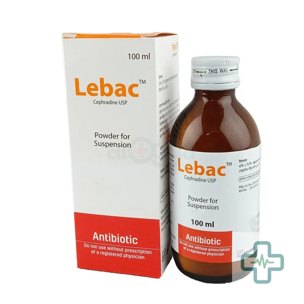 Lebac 125 mg/5 ml Powder For Suspension — Cephradine