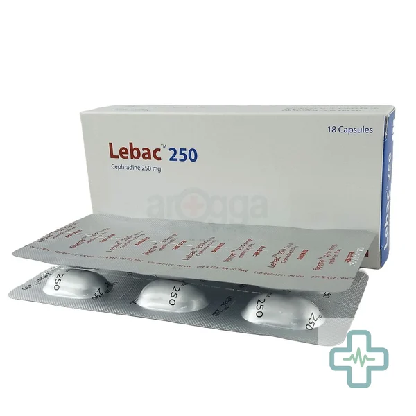 Lebac 250 mg Capsule — Cephradine