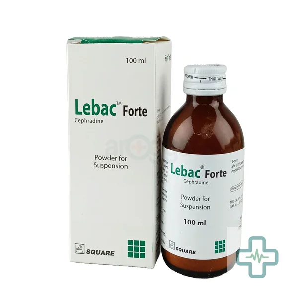 Lebac Forte 250 mg/5 ml Powder For Suspension — Cephradine