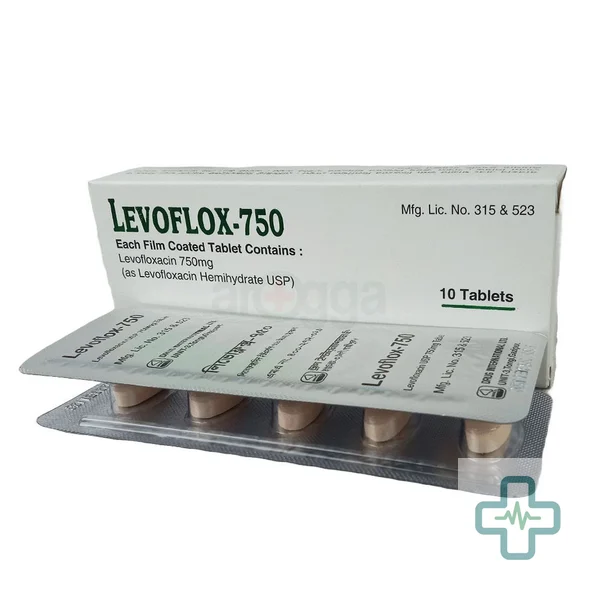 Levoflox 750 mg Tablet — Levofloxacin