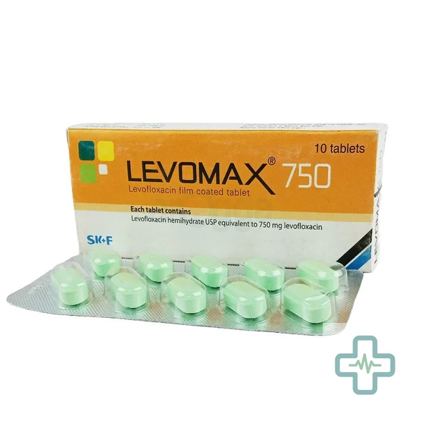 Levomax 750 mg Tablet — Levofloxacin