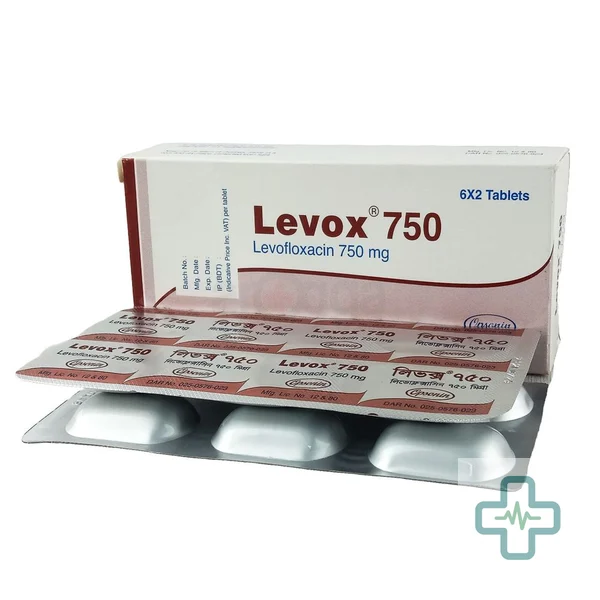 Levox 750 mg Tablet — Levofloxacin