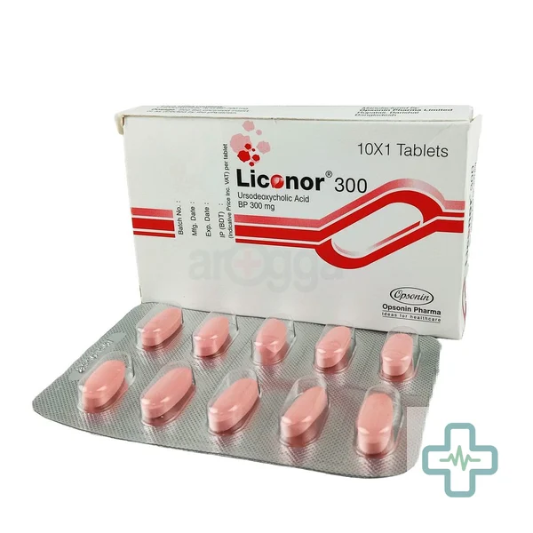 Liconor 300 mg Tablet — Ursodeoxycholic Acid