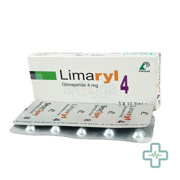 Limaryl 4 mg Tablet — Glimepiride