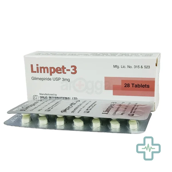 Limpet 3 mg Tablet — Glimepiride