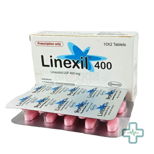 Linexil 400 400 mg Tablet — Linezolid