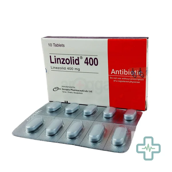 Linzolid 400 400 mg Tablet — Linezolid