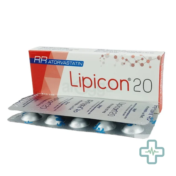 Lipicon 20 mg Tablet — Atorvastatin