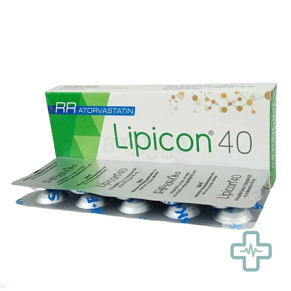 LIPICON 40 40 mg Tablet — Atorvastatin