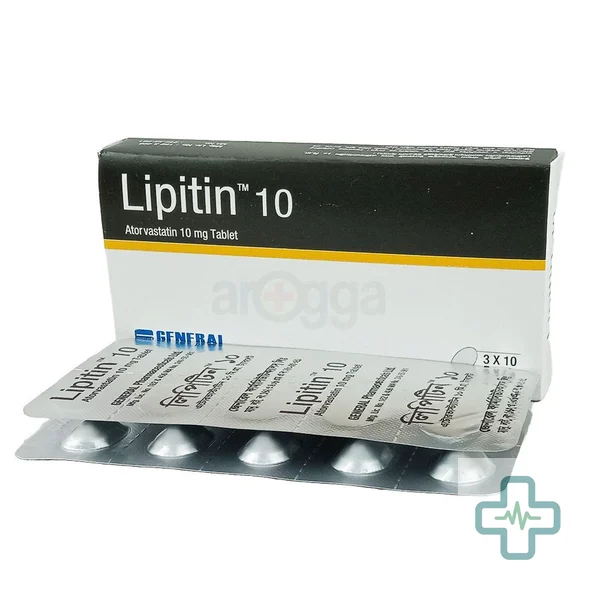 Lipitin 10 mg Tablet — Atorvastatin