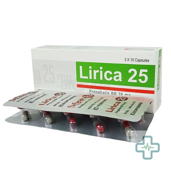 Lirica 25 25 mg Capsule — Pregabalin