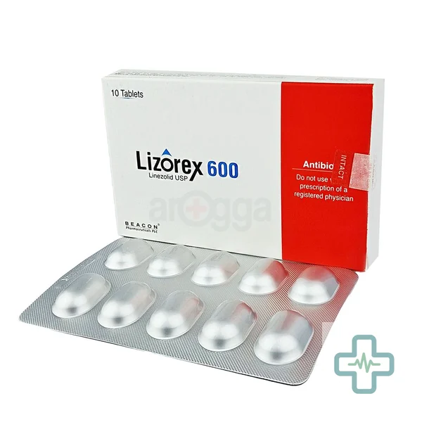 Lizorex 600 600 mg Tablet — Linezolid