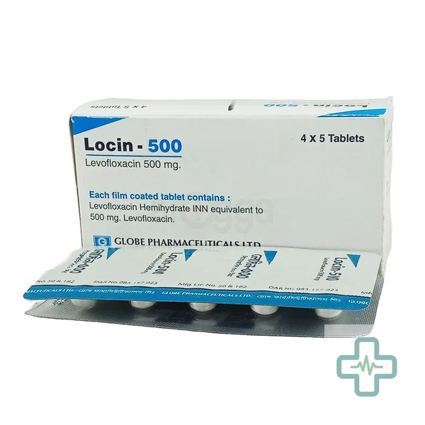 Locin 500 mg Tablet — Levofloxacin