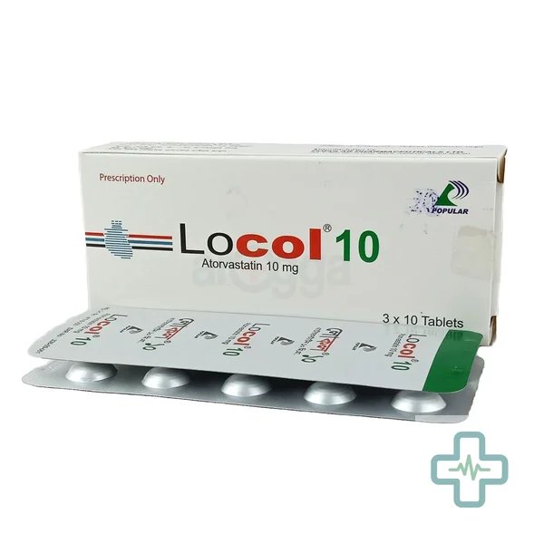 Locol 10 mg Tablet — Atorvastatin