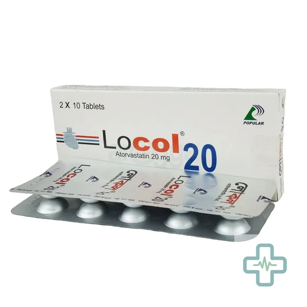 Locol 20 mg Tablet — Atorvastatin
