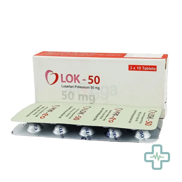 Lok 50 mg Tablet — Losartan Potassium