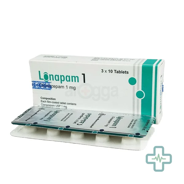 Lonapam 1 1 mg Tablet — Clonazepam