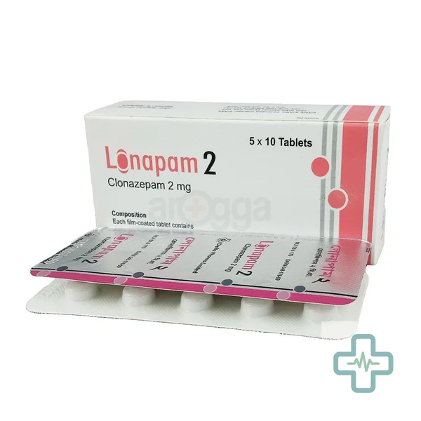 Lonapam 2 mg Tablet — Clonazepam