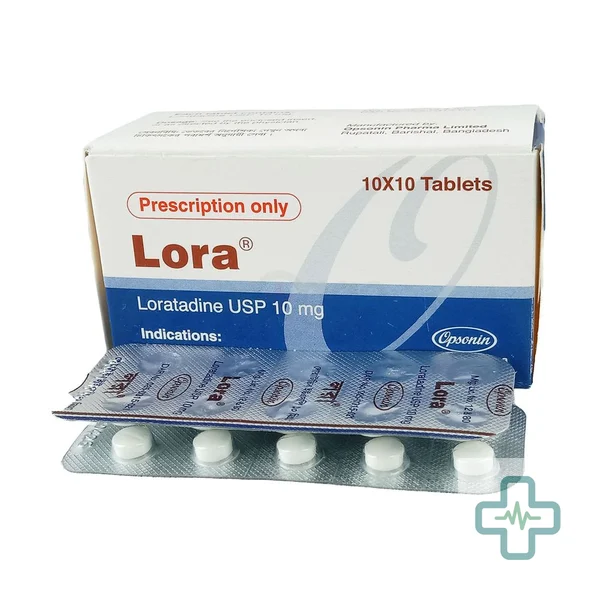 Lora 10 mg Tablet — Loratadine