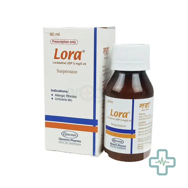 Lora 5 mg/5 ml Suspension — Loratadine