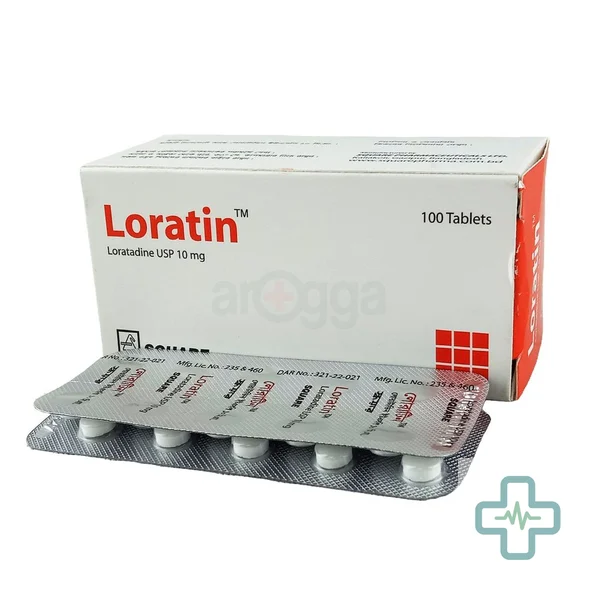 Loratin 10 mg Tablet — Loratadine