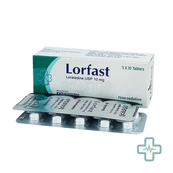 Lorfast 10 mg Tablet — Loratadine