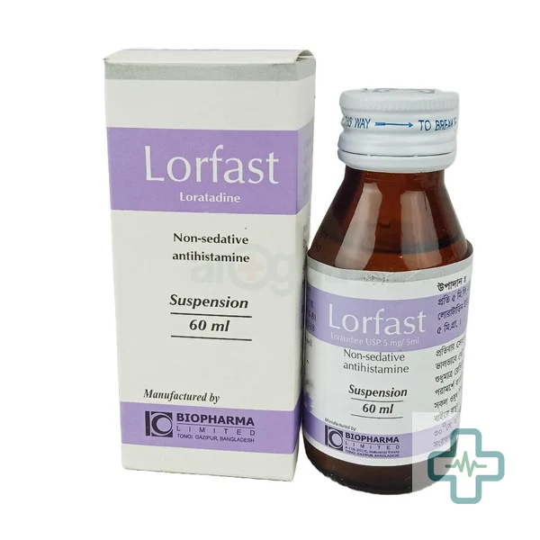 Lorfast 5 mg/5 ml Suspension — Loratadine