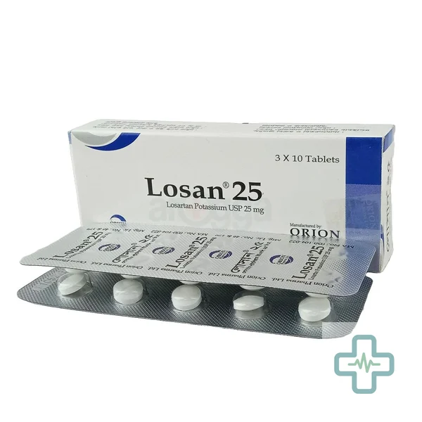 Losan 25 mg Tablet — Losartan Potassium