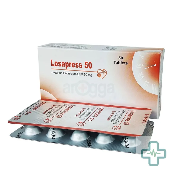 Losapress 50 50 mg Tablet — Losartan Potassium