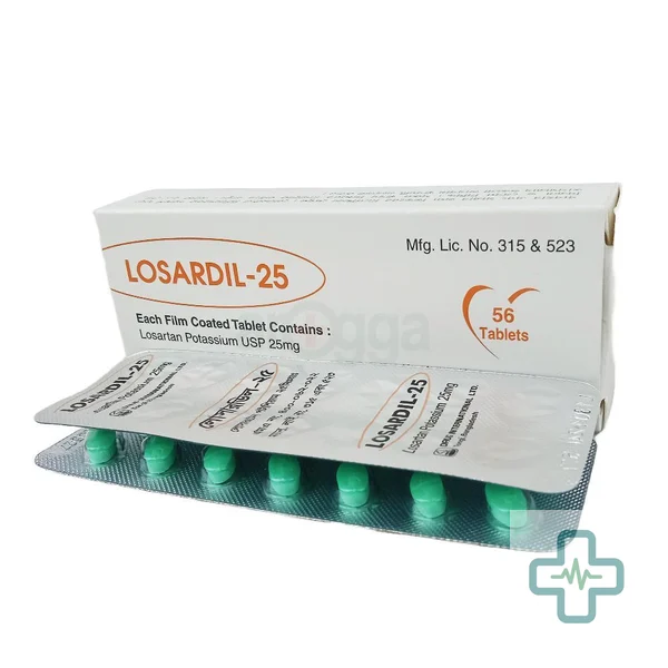 Losardil 25 mg Tablet — Losartan Potassium