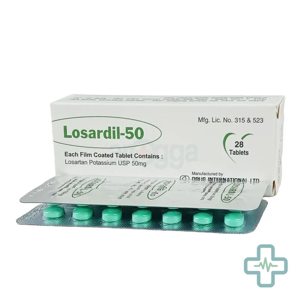 Losardil 50 mg Tablet — Losartan Potassium