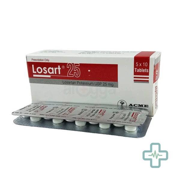 Losart 25 mg Tablet — Losartan Potassium