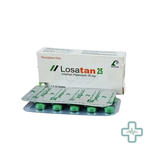 Losatan 25 mg Tablet — Losartan Potassium