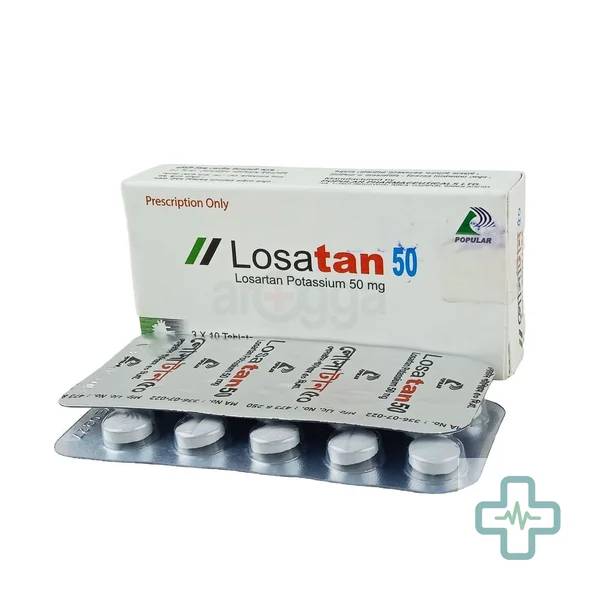 Losatan 50 mg Tablet — Losartan Potassium