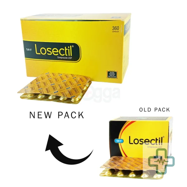 LOSECTIL 20 mg Capsule — Omeprazole