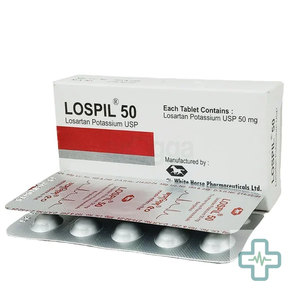 Lospil 50 mg Tablet — Losartan Potassium