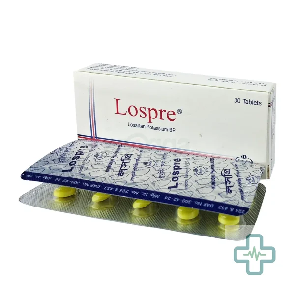 Lospre 50 mg Tablet — Losartan Potassium