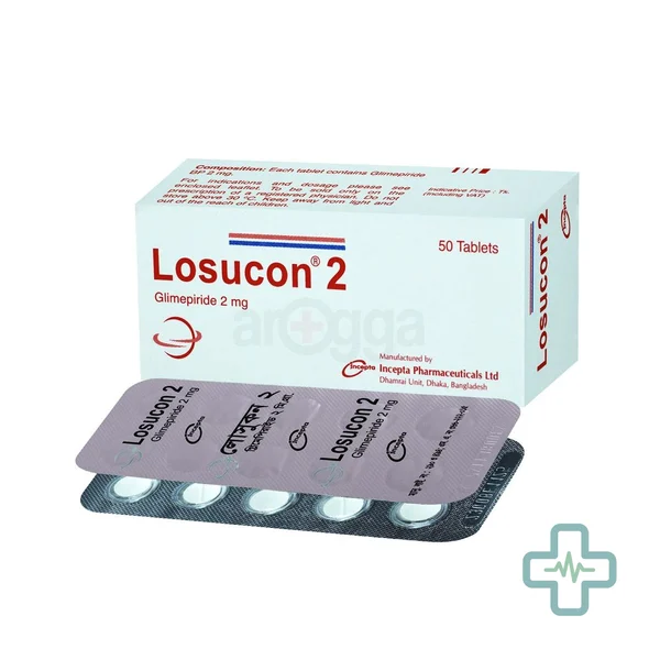 Losucon 2 2 mg Tablet — Glimepiride