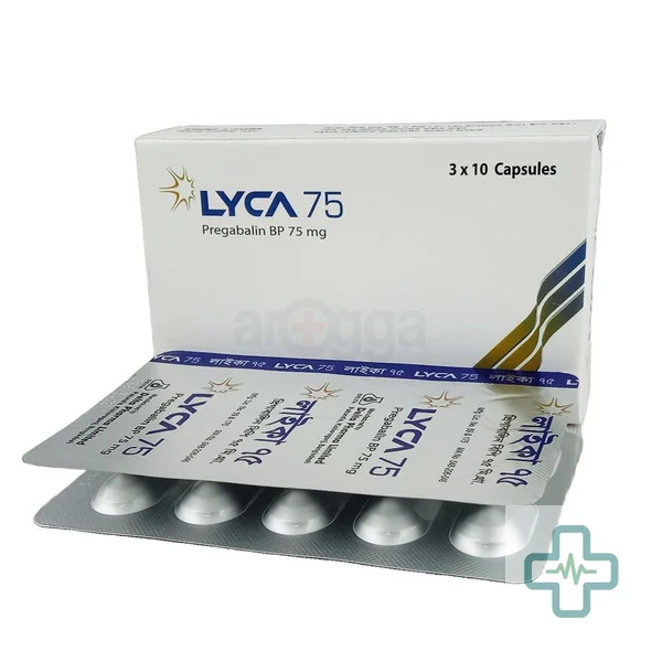 Lyca 75 75 mg Capsule — Pregabalin