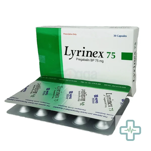 Lyrinex 75 75 mg Capsule — Pregabalin