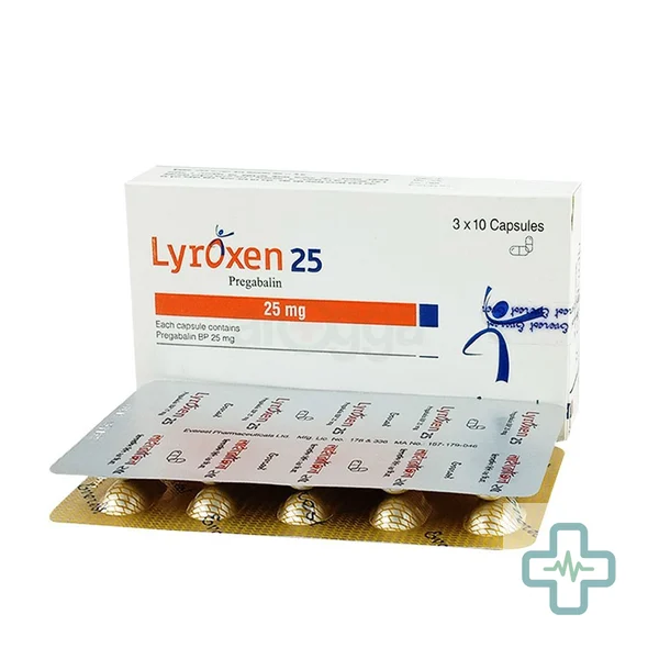 Lyroxen 25 25 mg Capsule — Pregabalin