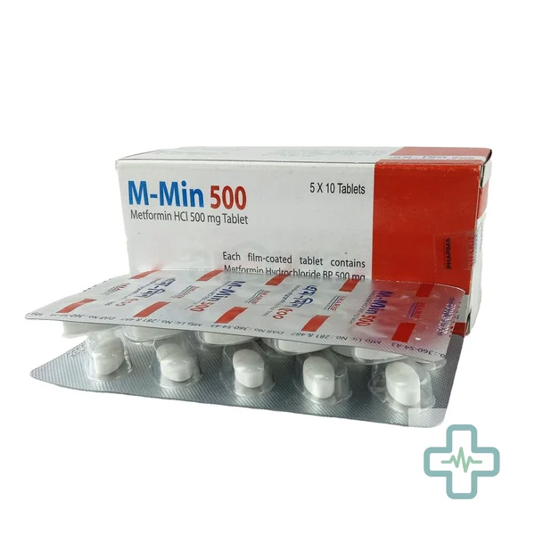 M-Min 500 mg Tablet — Metformin Hydrochloride